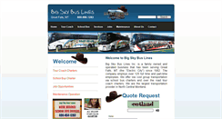 Desktop Screenshot of bigskybuslines.com